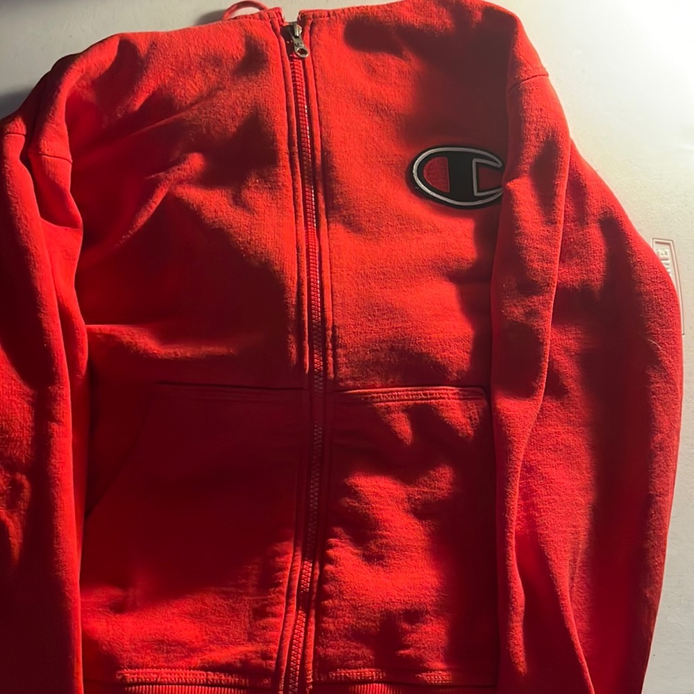 Champion Red Hoodie